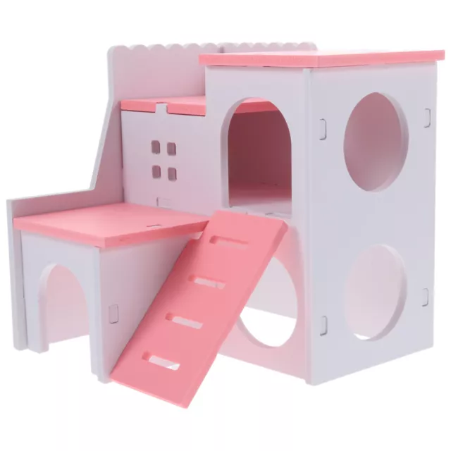 Hamster House Toy Rat Accessories for Cage Small Animal Hideout Climb