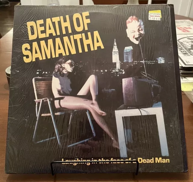 Death Of Samantha Laughing In The Face Of A Dead Man LP Shrink Homestead HMS 071