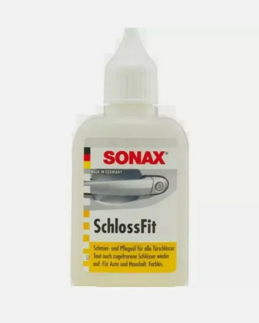 [1l=209.40€] Sonax 03751000 Schlossfit Schmieröl Pflegeöl 50 ml