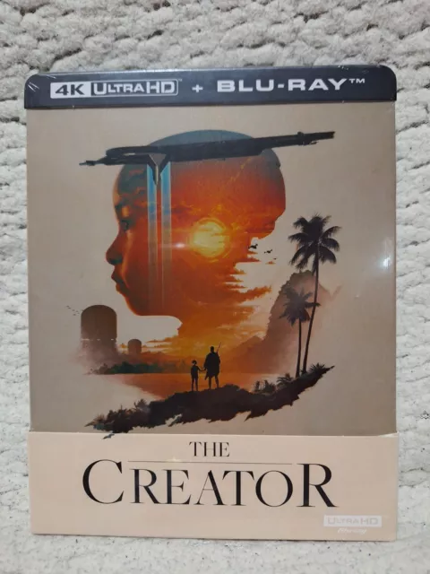 The Creator - 4K Ultra HD + Blu-Ray - SteelBook - NEUF