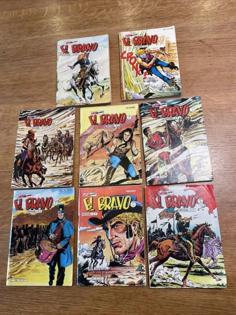 LOT DE  8 BD petits format EL BRAVO  - Mon Journal - Entre 3 et 68