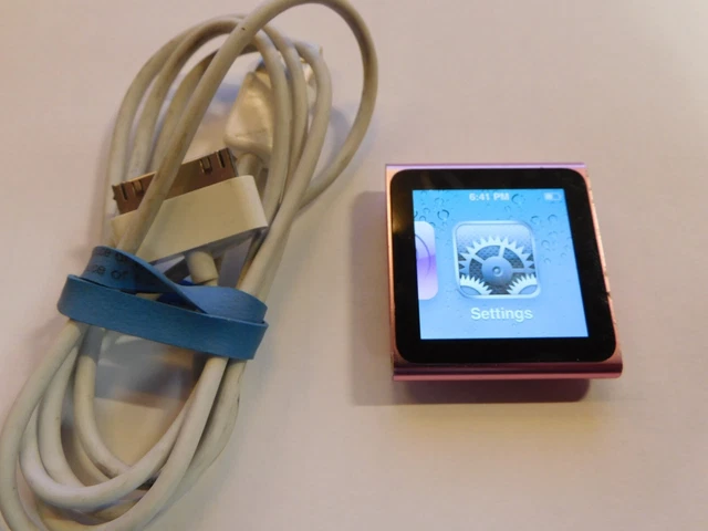 iPod Nano 6th gen, 8gb good spring, good battery! PINK. (MC692LL)