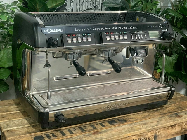 La Cimbali M39 Dosatron Gt Black 2 Gruppi Macchina Per Caffè Espresso Caffè...