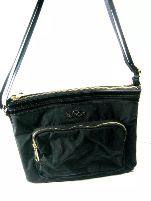 Kipling black patent combo cheap