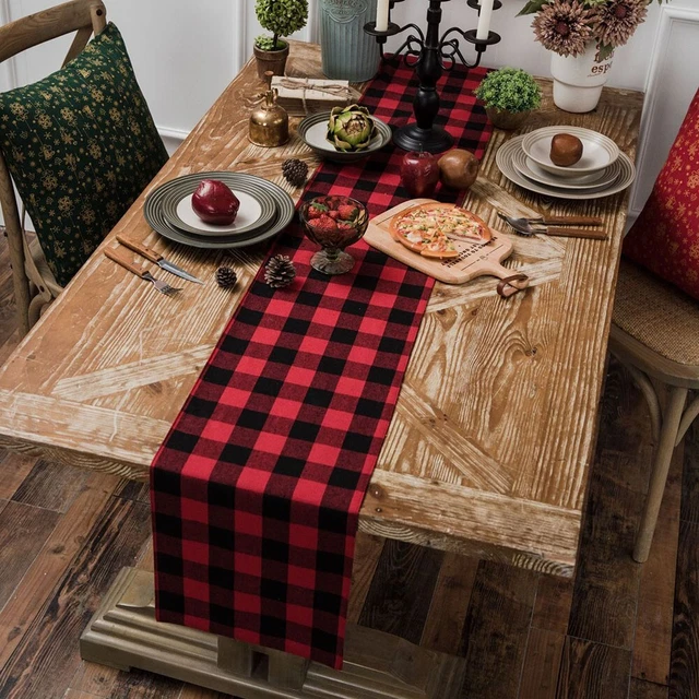 Corredor de mesa diseño clásico elegante decoración de mesa rústico bordado sofá
