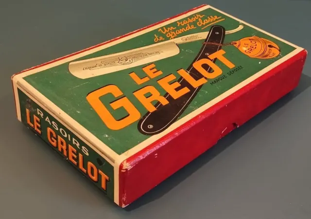 Circa Straight Razor Cut Throat Le Grelot Thiers Issard Vintage Set Box Great Cd 2