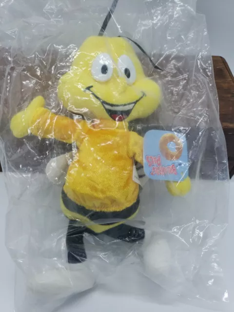 General Mills Big G Breakfast Pals Buzz Honey Nut Cheerios Bee Plush 1998 Sealed