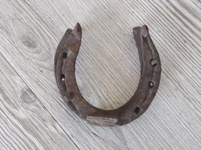 USSR Horseshoe. Rare horseshoe. Steampunk.Rusty horseshoes. Antiques Vintage.