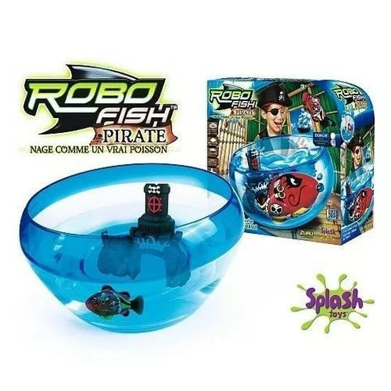 Robo Fish Pirate : Poisson rouge - Jeux et jouets Splash Toys