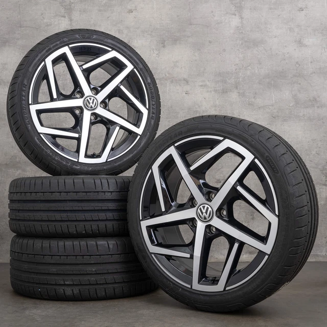 VW GOLF 8 R Line GTE GTI GTD summer wheels 18 inch rims tires