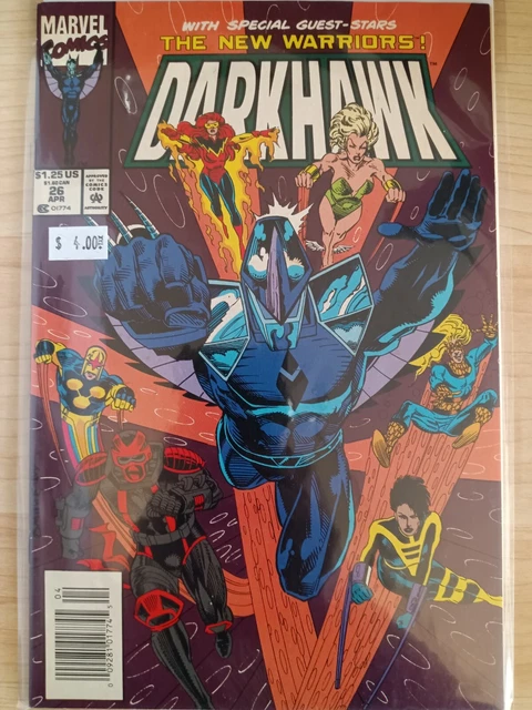 Darkhawk #26 (Marvel, 1993) Newsstand NM-VF+ well kept back issue