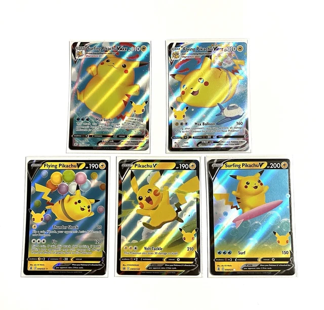thumbnail image 2 of Flying Pikachu V – 006/025 – Pokemon Celebrations Sword & Shield – Ultra Rare NM 2 of 4