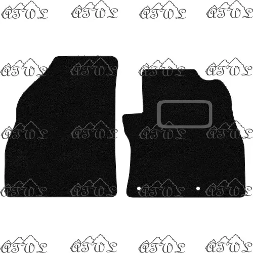 Fits Peugeot Bipper Van 2008 To 2017 Tailored Black Carpet Car Floor Mats.