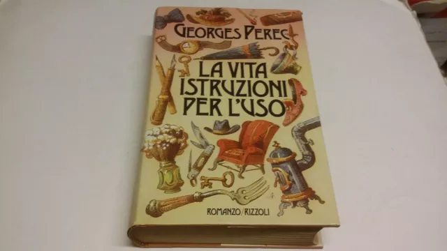 Georges Perec, La vita istruzioni per l’uso, Rizzoli, 1984, 1a ed, 19f23