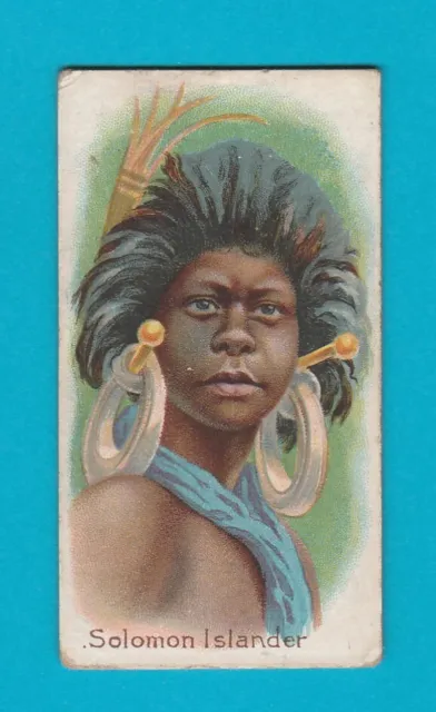 Taddy & Co. - Natives Of The World - Soloman  Islander - 1900