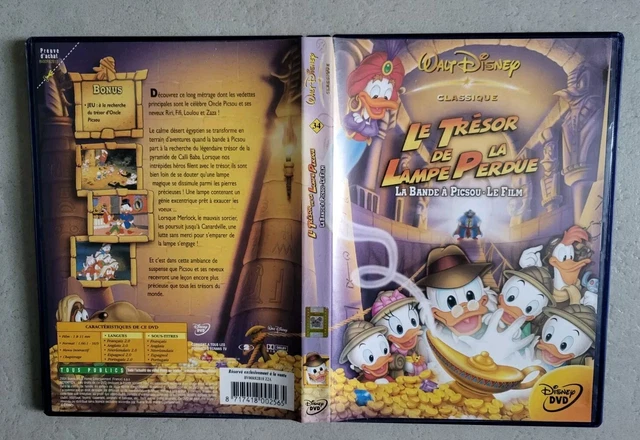 LE TRÉSOR DE La Lampe Perdue Dvd Disney La Bande A Picsou Donald Daisy