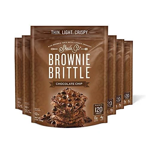 Sheila G's Brownie Brittle Bas Calorie, Sucreries Et Treats Dessert, Sain Choco