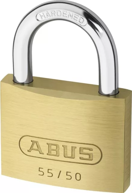 ABUS 02874 Cadenas en laiton avec clé partielle 5501 2