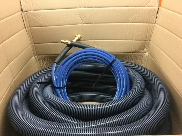 NEW CARPET CLEANING Machine HOSE 50ft 15m SOLUTION AND VACUUM HOSE PIPE PROCHEM 2