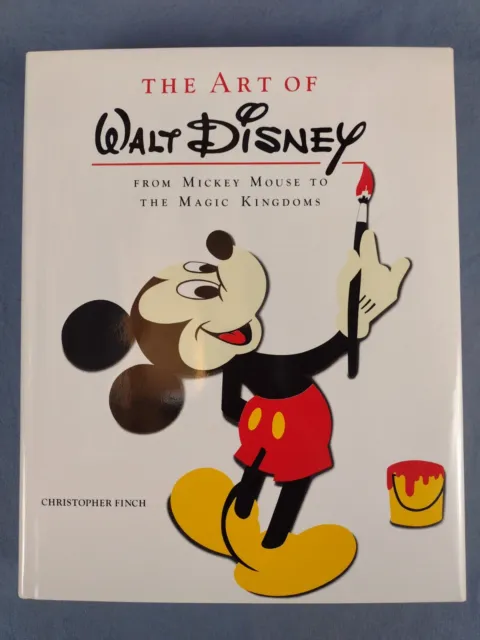 THE ART OF WALT DISNEY BOOK by Christopher Finch -1983 Excellent Condition