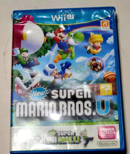 New Super Mario Bros U Luigi Wii U No Manual Tested Works Fine