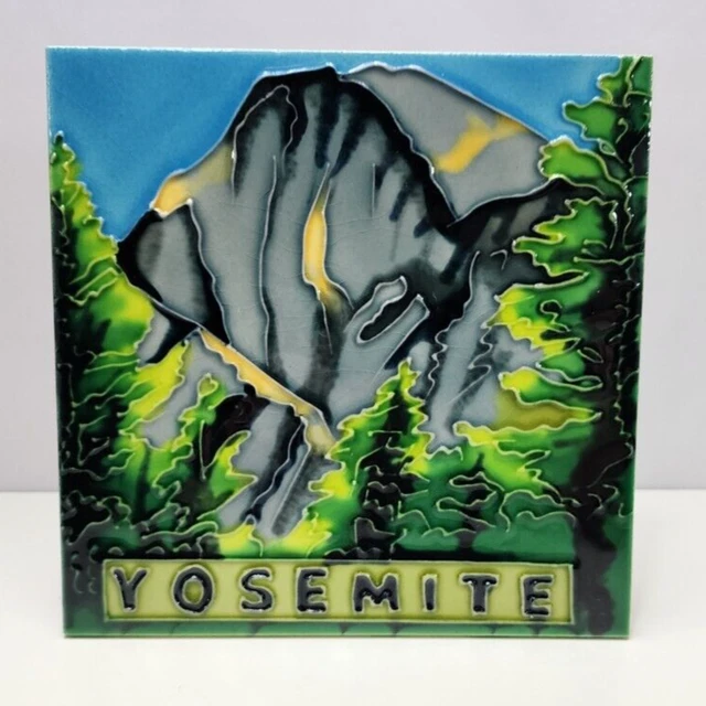Ceramic Tile Yosemite with build in stand and wall mount 7 3/4”x 7 3/4”