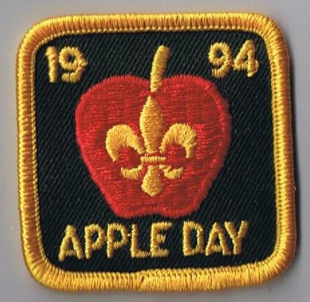 Scouts Canada Patch Apple Day 1994