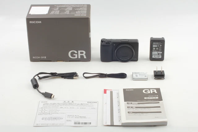 [Top MINT Box] Ricoh GR III 24.2MP APS-C Compact Digital Black Camera from Japan 2
