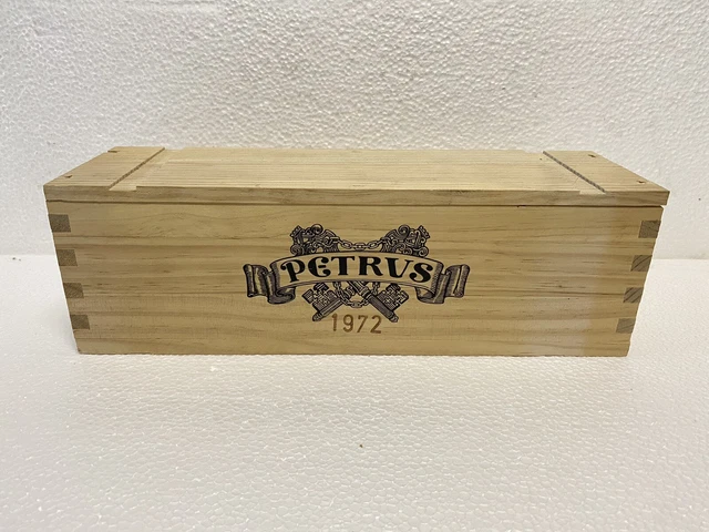 Chateau Petrus 1972 - CBO Vide (Original Empty Wine Box)