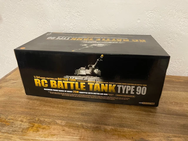 MARUI MODEL RACING CAR 1/24 BATTLE TANK TYPE 90 No Tamiya Kyosho