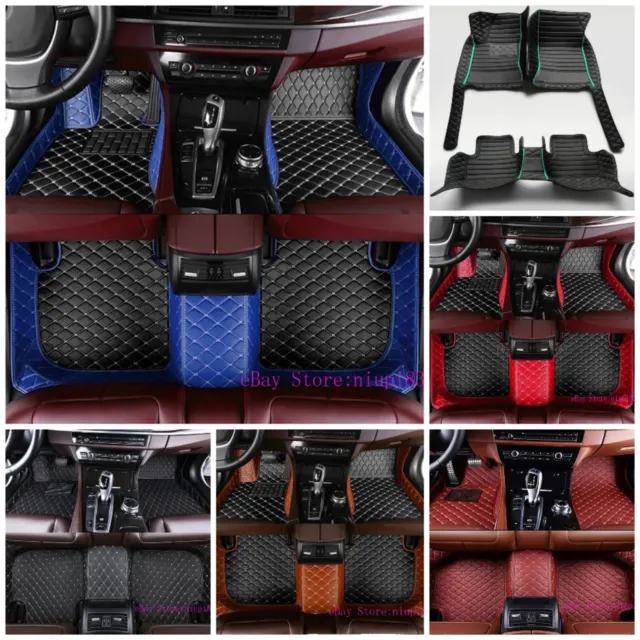 For Mercedes-Benz EQB Front Rear Custom Luxury Carpets Boot Liner Car Floor mat