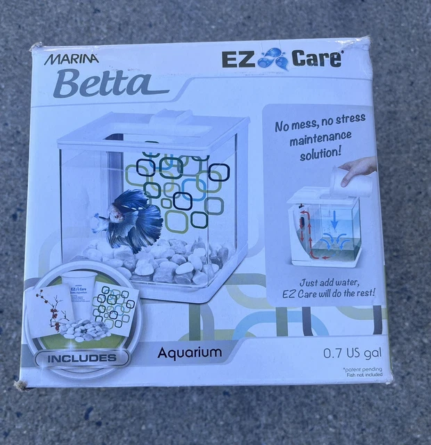 Marina Betta EZ Care Aquarium Kit Betta Fish Tank 0.7 Gal 2