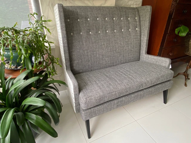 Ex Display 70% off retail price - Harper Bench with Arms by Designers Guild
