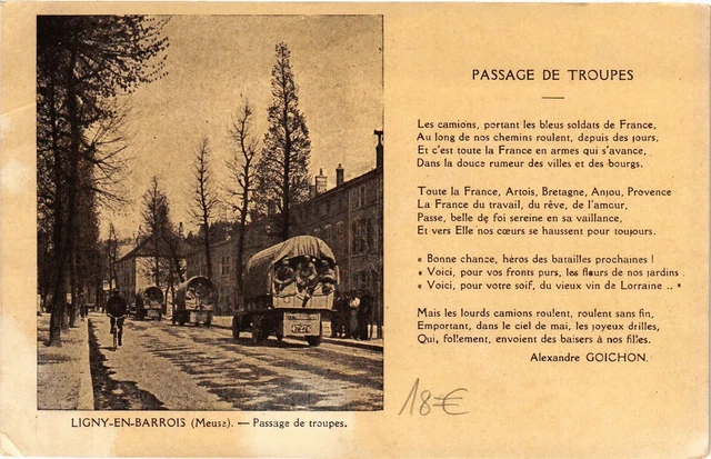 CPA Ligny-en-Barrois (Meuse) - Passage de troupes (178901)