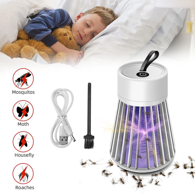 Electric Fly Bug Zapper Mosquito Insect Killer LED Light Trap Pest Control Lamp Electric Fly Bug Zapper Mosquito Insect Killer LED Light Trap Pest Control Lamp