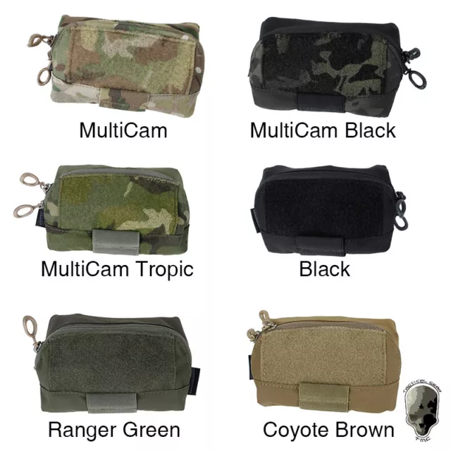 TMC FCP MOLLE Admin Panel Chest Storage Bag Tactical Pouch Adhesive Hunting Gear