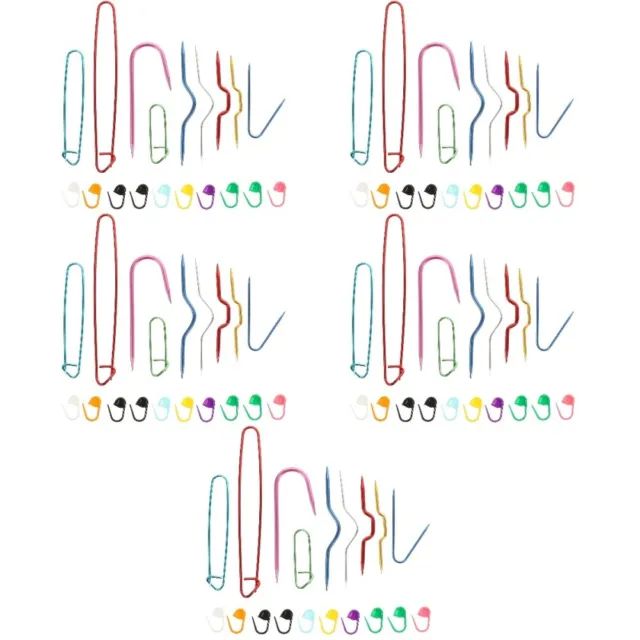 Kit de 53 crochets au crochet Ensemble d'accessoires au crochet avec 14  tailles de crochets ergonomiques, y compris des aiguilles à laine Aiguilles  émoussées Marqueurs de point pour tricot et crochet 
