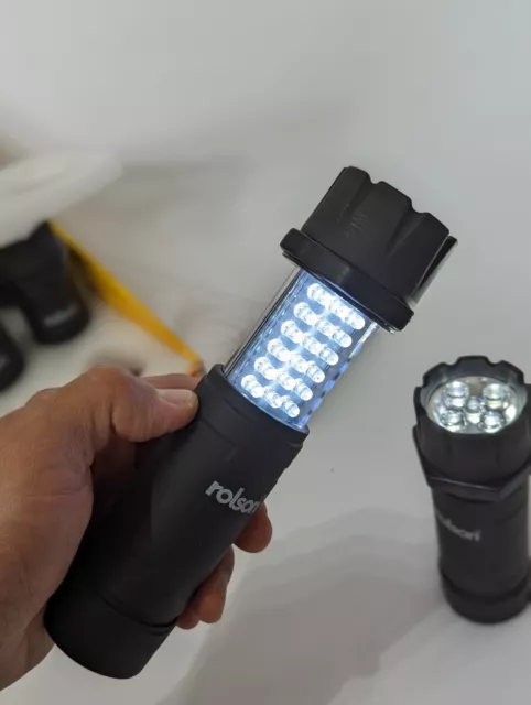 Rolson 23 LED Dual Function Light Torch