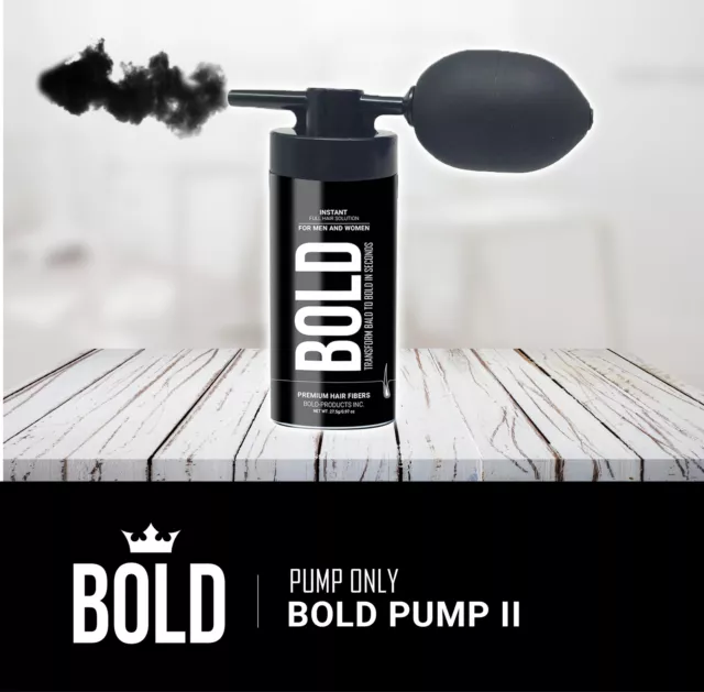 Bold Hair Fibers Spray Applicator Fibers Pump Pro Pump For Hair Building Fibers