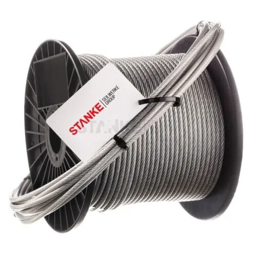 Câble de Traction Acier Inox 1x19 7x7 7x19 PVC V4A Corde en Inoxydable 3