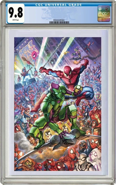Ultimate Spider-Man #1 Cgc 9.8 Alan Quah Exclusive Virgin Pre-Order 01/10