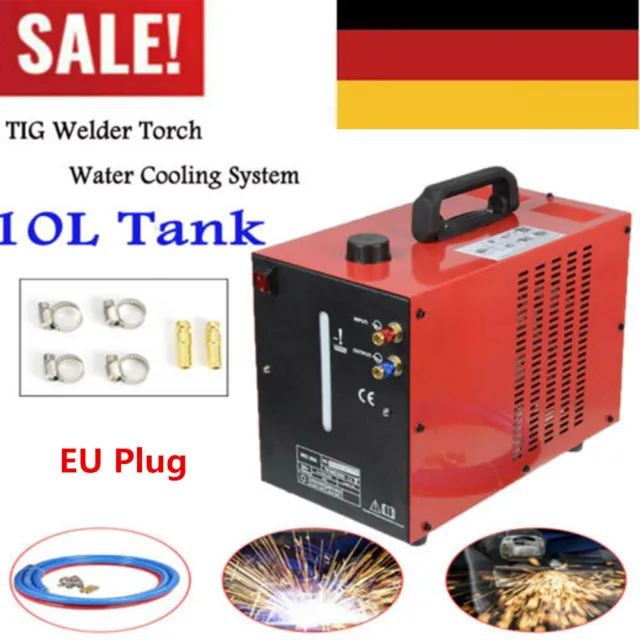 Wasserkühler Schweissgerät Tig Wig Mig Kühler Wasser Kühlung Profi 370 Watt 10L