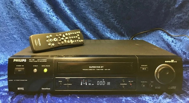 Magnétoscope super VHS / S-VHS Philips VR967 PAL / SECAM