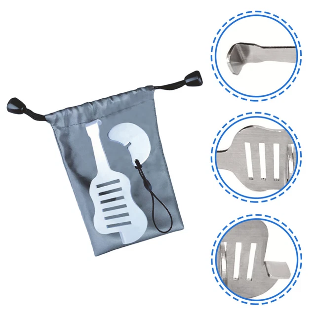 WANDIC Serrures De Sangle De Guitare - 2 Pièces Dorées | Anti-Dérapant Pour Guitare Électrique, Acoustique, Basse