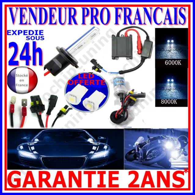 Kit De Conversion Xenon Hid Ampoule Hb3 8000K 35W Lampe Feux De Croisement Phare