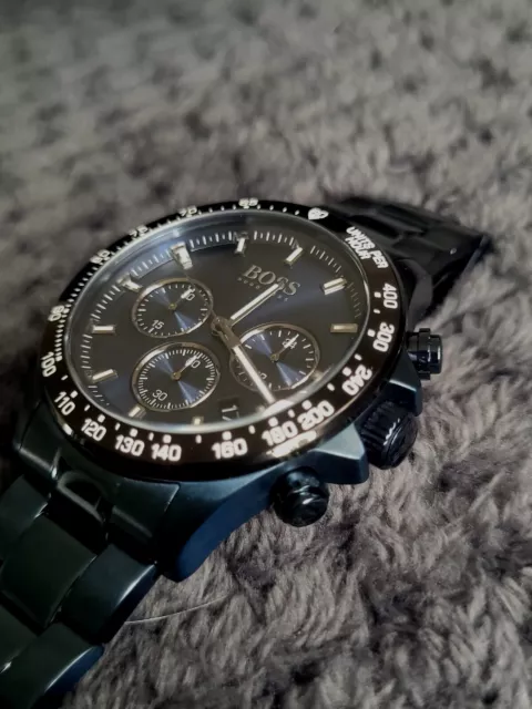 HUGO BOSS HB1513758 Hero 43mm Blue Stainless Steel Case Blue Metal