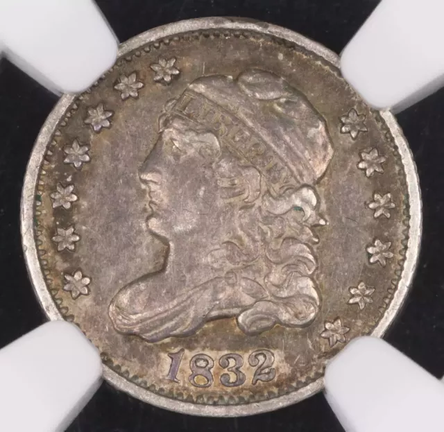 1832 P Capped Bust Half Dimes NGC AU Details 3