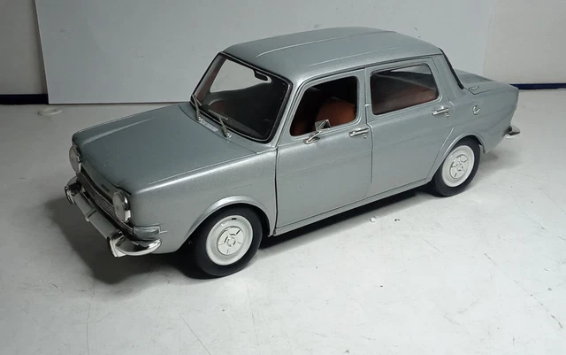 Norev 1/43 Simca 1500 Gris Très Clair N°79 - Miniature Plastique Française En Boîte