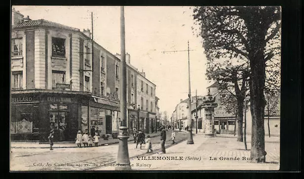 CPA Villemomble, La Grande Rue 1923