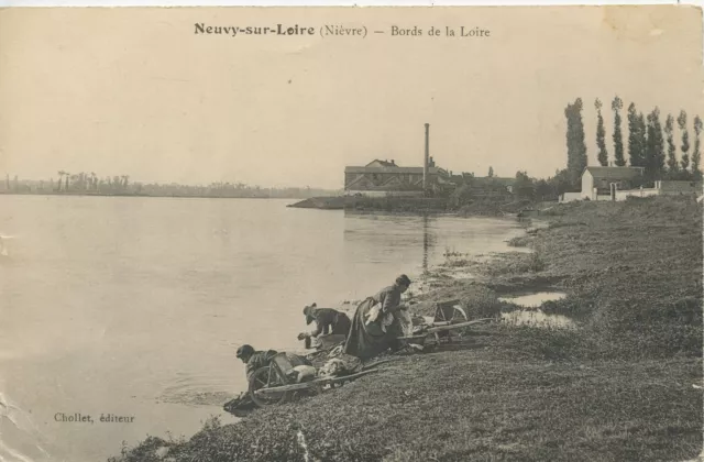 Postcard / Carte Postale / Neuvy Sur Loire La Nievre Bord De La Loire